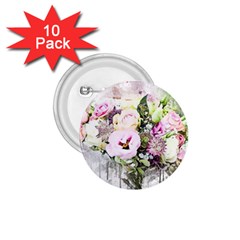 Flowers Bouquet Art Abstract 1 75  Buttons (10 Pack) by Celenk