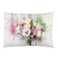 Flowers Bouquet Art Abstract Pillow Case by Celenk