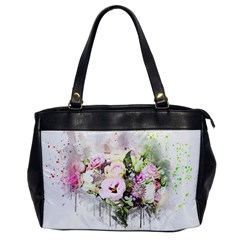 Flowers Bouquet Art Abstract Office Handbags by Celenk