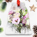 Flowers Bouquet Art Abstract Ornament (Bell) Front