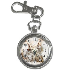 Bird Owl Animal Art Abstract Key Chain Watches by Celenk