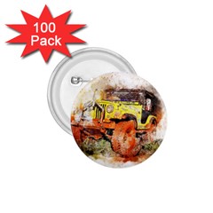 Car Old Car Fart Abstract 1 75  Buttons (100 Pack)  by Celenk