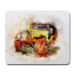 Car Old Car Fart Abstract Large Mousepads by Celenk