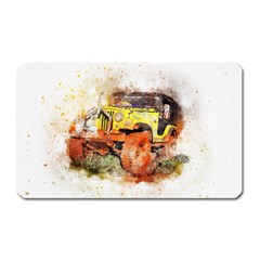 Car Old Car Fart Abstract Magnet (rectangular) by Celenk