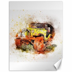 Car Old Car Fart Abstract Canvas 12  X 16   by Celenk