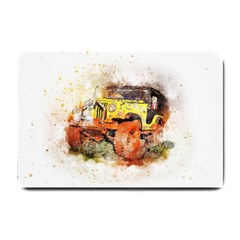 Car Old Car Fart Abstract Small Doormat  by Celenk