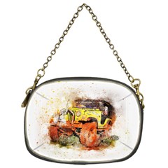 Car Old Car Fart Abstract Chain Purses (one Side)  by Celenk