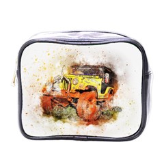 Car Old Car Fart Abstract Mini Toiletries Bags by Celenk