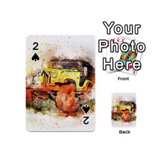 Car Old Car Fart Abstract Playing Cards 54 (mini)  by Celenk