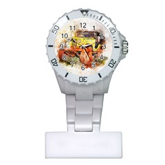 Car Old Car Fart Abstract Plastic Nurses Watch by Celenk