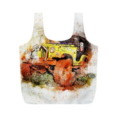 Car Old Car Fart Abstract Full Print Recycle Bags (m)  by Celenk