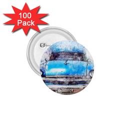 Car Old Car Art Abstract 1 75  Buttons (100 Pack)  by Celenk