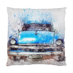 Car Old Car Art Abstract Standard Cushion Case (two Sides) by Celenk