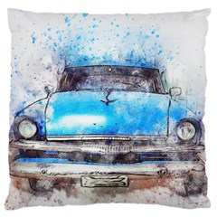 Car Old Car Art Abstract Standard Flano Cushion Case (one Side) by Celenk