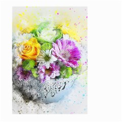 Flowers Vase Art Abstract Nature Large Garden Flag (two Sides) by Celenk