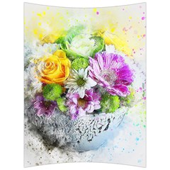 Flowers Vase Art Abstract Nature Back Support Cushion