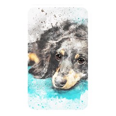 Dog Animal Art Abstract Watercolor Memory Card Reader