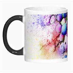 Berries Pink Blue Art Abstract Morph Mugs by Celenk