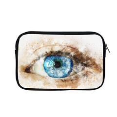 Eye Blue Girl Art Abstract Apple Macbook Pro 13  Zipper Case by Celenk