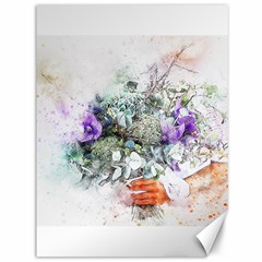 Flowers Bouquet Art Abstract Canvas 36  X 48   by Celenk