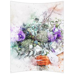 Flowers Bouquet Art Abstract Back Support Cushion