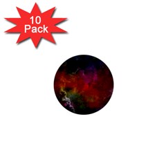 Abstract Picture Pattern Galaxy 1  Mini Buttons (10 Pack)  by Celenk