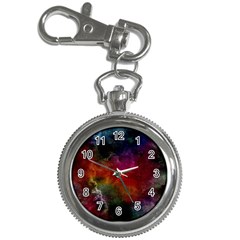 Abstract Picture Pattern Galaxy Key Chain Watches by Celenk