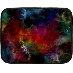 Abstract Picture Pattern Galaxy Fleece Blanket (mini) by Celenk