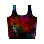 Abstract Picture Pattern Galaxy Full Print Recycle Bags (M)  Back