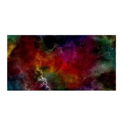 Abstract Picture Pattern Galaxy Satin Wrap by Celenk