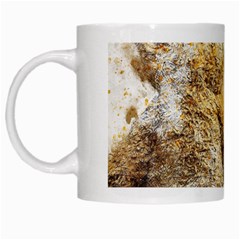 Bear Baby Sitting Art Abstract White Mugs by Celenk