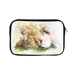 Bear Baby Sitting Art Abstract Apple Macbook Pro 13  Zipper Case by Celenk