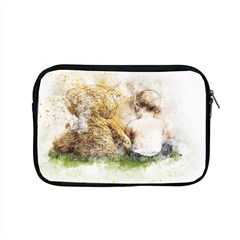 Bear Baby Sitting Art Abstract Apple Macbook Pro 15  Zipper Case by Celenk