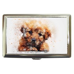 Dog Puppy Animal Art Abstract Cigarette Money Cases by Celenk