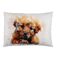 Dog Puppy Animal Art Abstract Pillow Case (two Sides) by Celenk