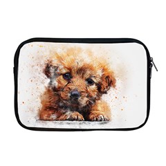 Dog Puppy Animal Art Abstract Apple Macbook Pro 17  Zipper Case by Celenk