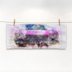 Pink Car Old Art Abstract Cosmetic Storage Cases by Celenk