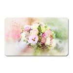 Flowers Bouquet Art Abstract Magnet (Rectangular) Front