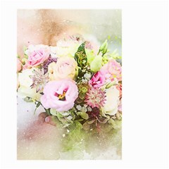 Flowers Bouquet Art Abstract Small Garden Flag (two Sides) by Celenk