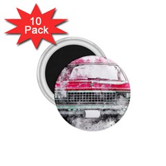 Car Old Car Art Abstract 1 75  Magnets (10 Pack)  by Celenk