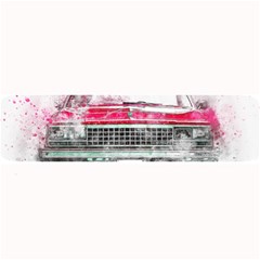 Car Old Car Art Abstract Large Bar Mats by Celenk