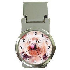 Dog Animal Pet Art Abstract Money Clip Watches by Celenk