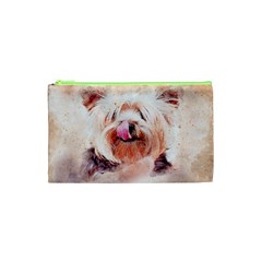 Dog Animal Pet Art Abstract Cosmetic Bag (xs) by Celenk