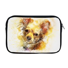 Dog Animal Art Abstract Watercolor Apple Macbook Pro 17  Zipper Case by Celenk