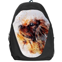 Dog Animal Pet Art Abstract Backpack Bag by Celenk