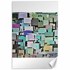 Background Painted Squares Art Canvas 20  X 30   by Celenk