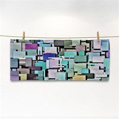 Background Painted Squares Art Cosmetic Storage Cases by Celenk