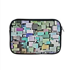 Background Painted Squares Art Apple Macbook Pro 15  Zipper Case by Celenk