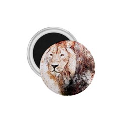 Lion Animal Art Abstract 1 75  Magnets by Celenk