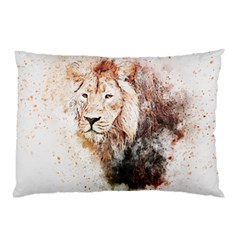 Lion Animal Art Abstract Pillow Case by Celenk